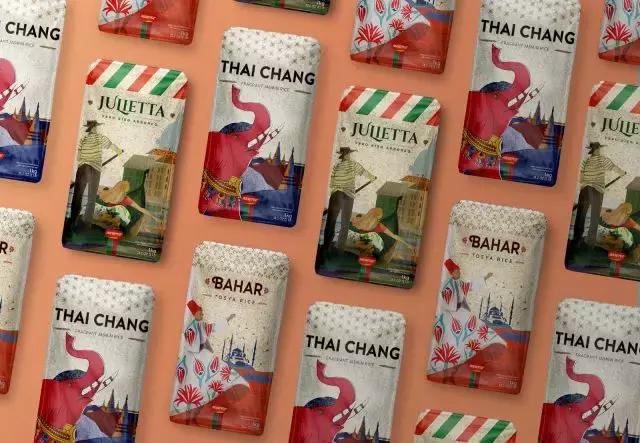 关于大米的包装设计,最有创意的大米包装