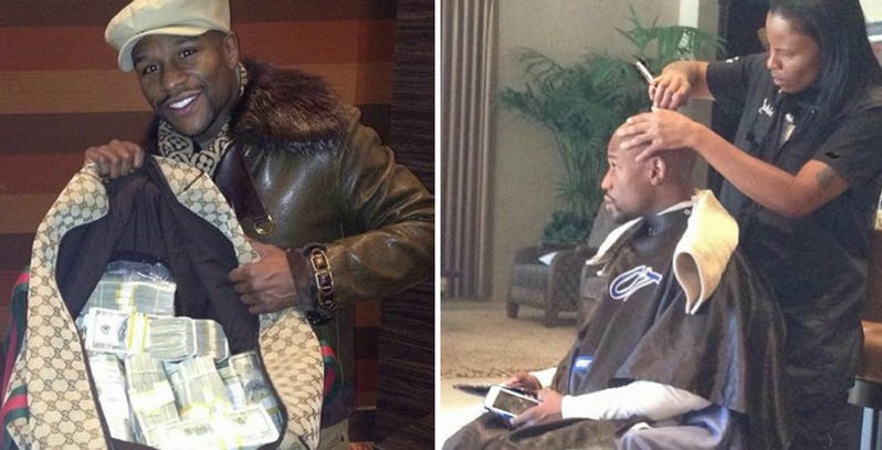 拳王梅威瑟很有钱？他每年开支也不小，光交税就要交2600万美金！