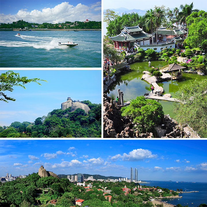 厦门鼓浪屿钢琴岛,厦门鼓浪屿钢琴码头与三丘田码头