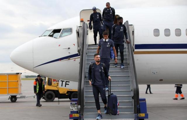 2018世界杯队抵达俄罗斯,世界杯到达俄罗斯