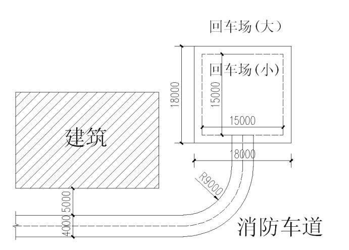 消防车行驶道路的高度、宽度、荷载、转弯半径及回车场的要求
