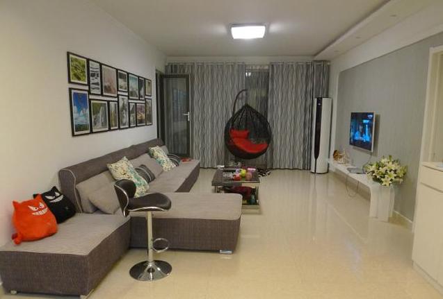 老公坚持让哥们装，这样的效果不含家具花13万，悔死了！