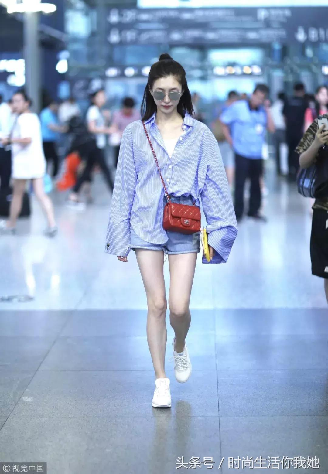 何穗关晓彤穿衣搭配,怎样穿搭显瘦显高学生女11岁