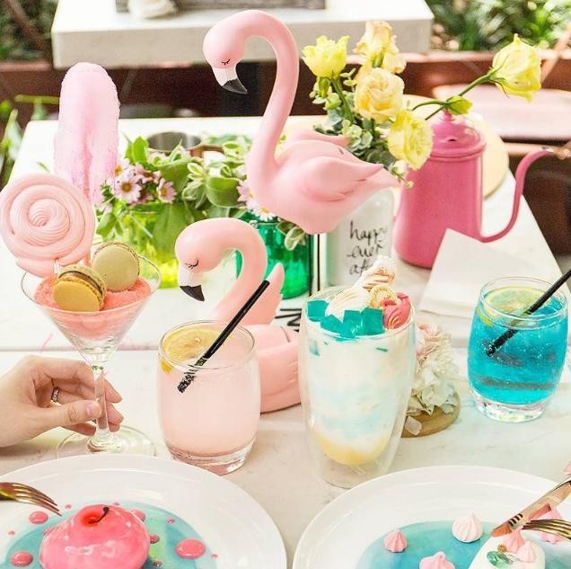 时尚界icon火烈鸟，世界排名第6糕点师，难怪这家甜品店一开就火