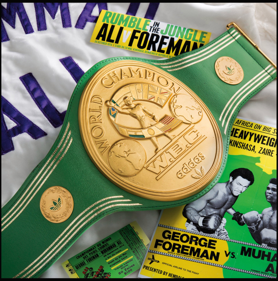 拳王阿里的东西值多少钱,阿里拳王的拳套