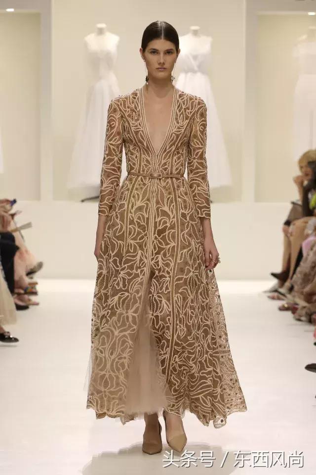 迪奥二零一九秋冬高定秀,2019迪奥高级定制秋冬