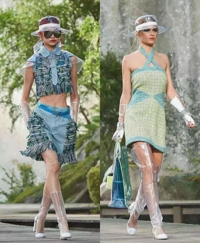 不get一件pvc单品,还怎么愉快的做彼此的塑胶姐妹花?