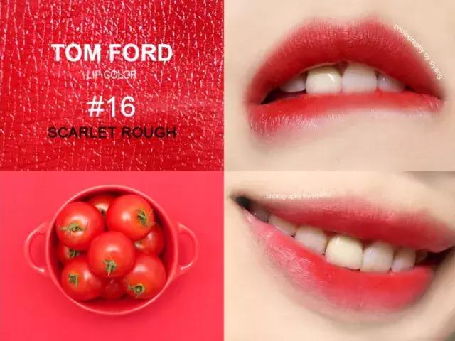 tf口红热门号试色,tomfordtf限量迷你白管口红13号