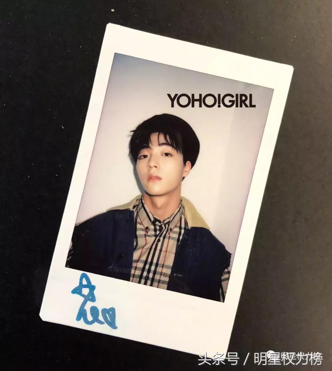 王俊凯蔡徐坤朱一龙李易峰，男明星的拍立得照片都是宝藏叭！