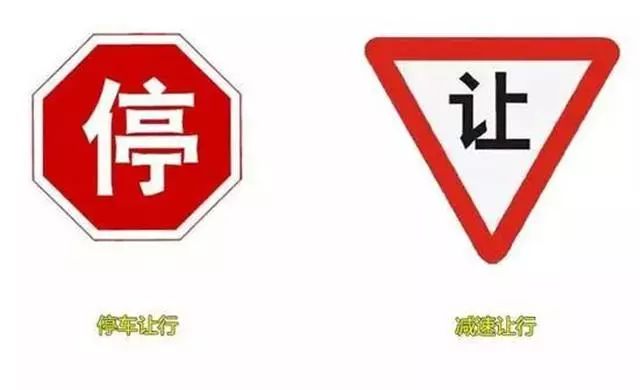 科目一易混淆标志,容易混淆的交通标志标线大全