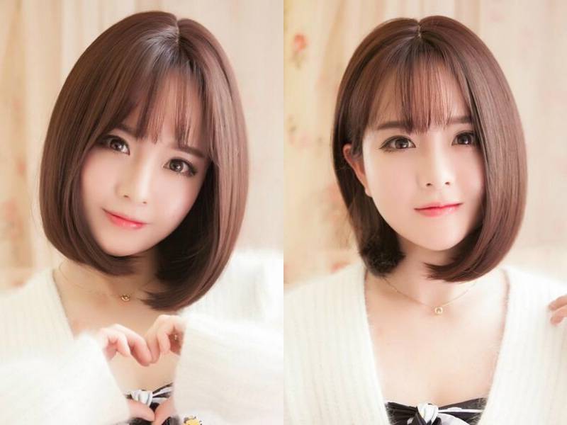 椭圆脸方下巴是什么脸型,下巴比较尖的脸型适合什么发型