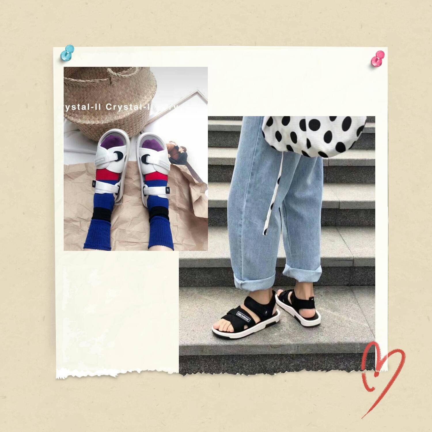 夏天的一双好鞋,这双鞋子给人一种夏天的感觉