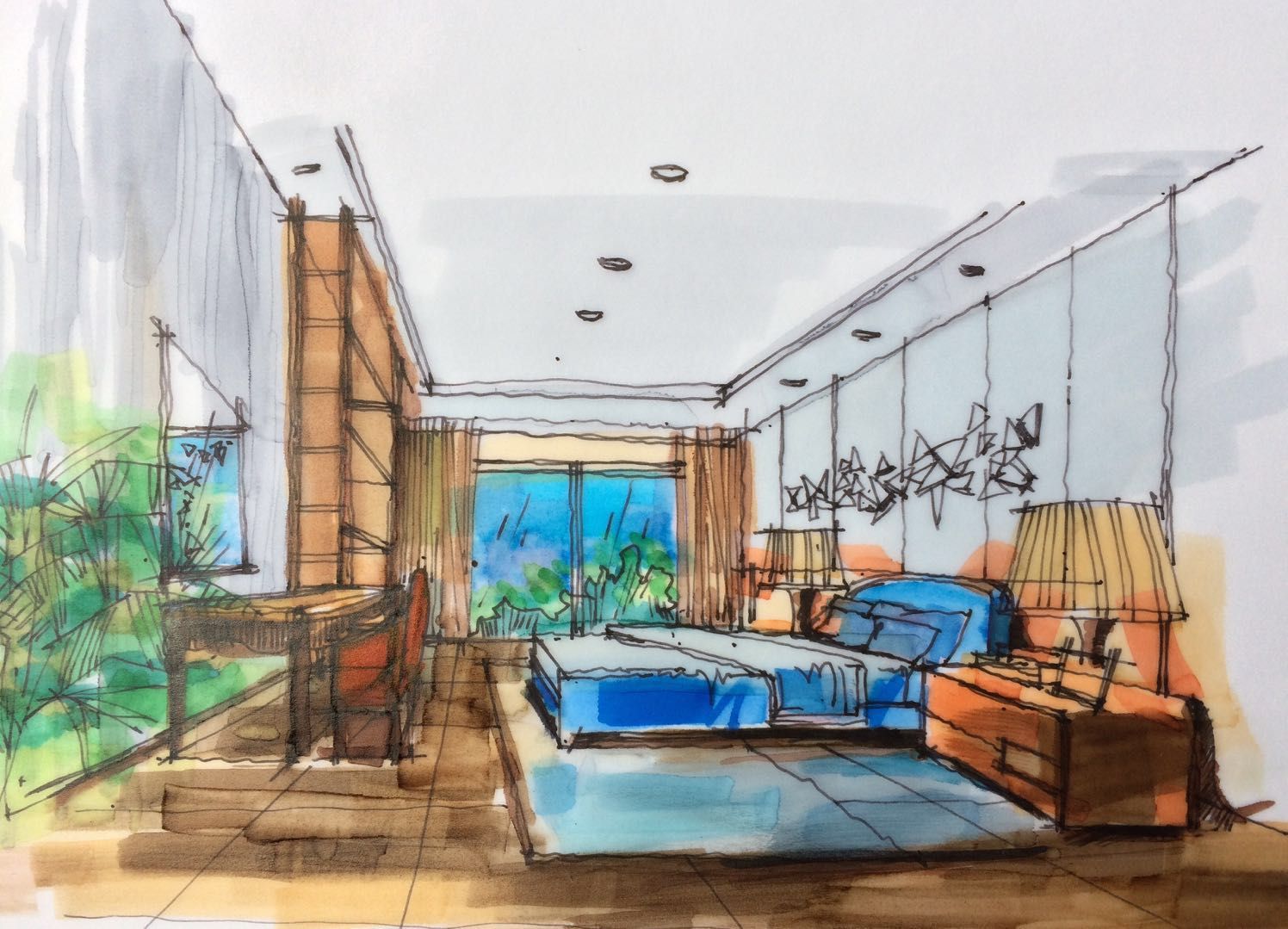 幸福原创画吧画友（7月17日）习作分享