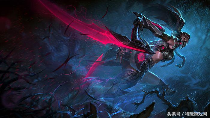 lol拳头正确改动,暗影之拳阿卡丽重做前高清图片