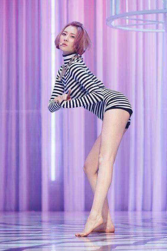 腿长1米58的韩国女明星,腿长一米韩国美女