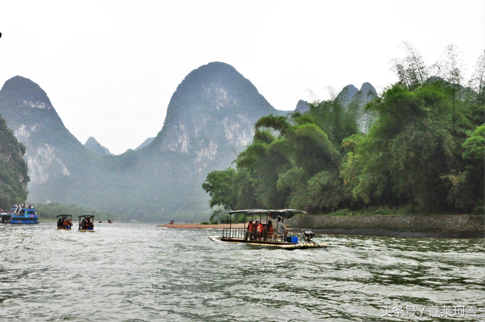 桂林竹筏游漓江一日游,桂林竹筏游漓江到阳朔