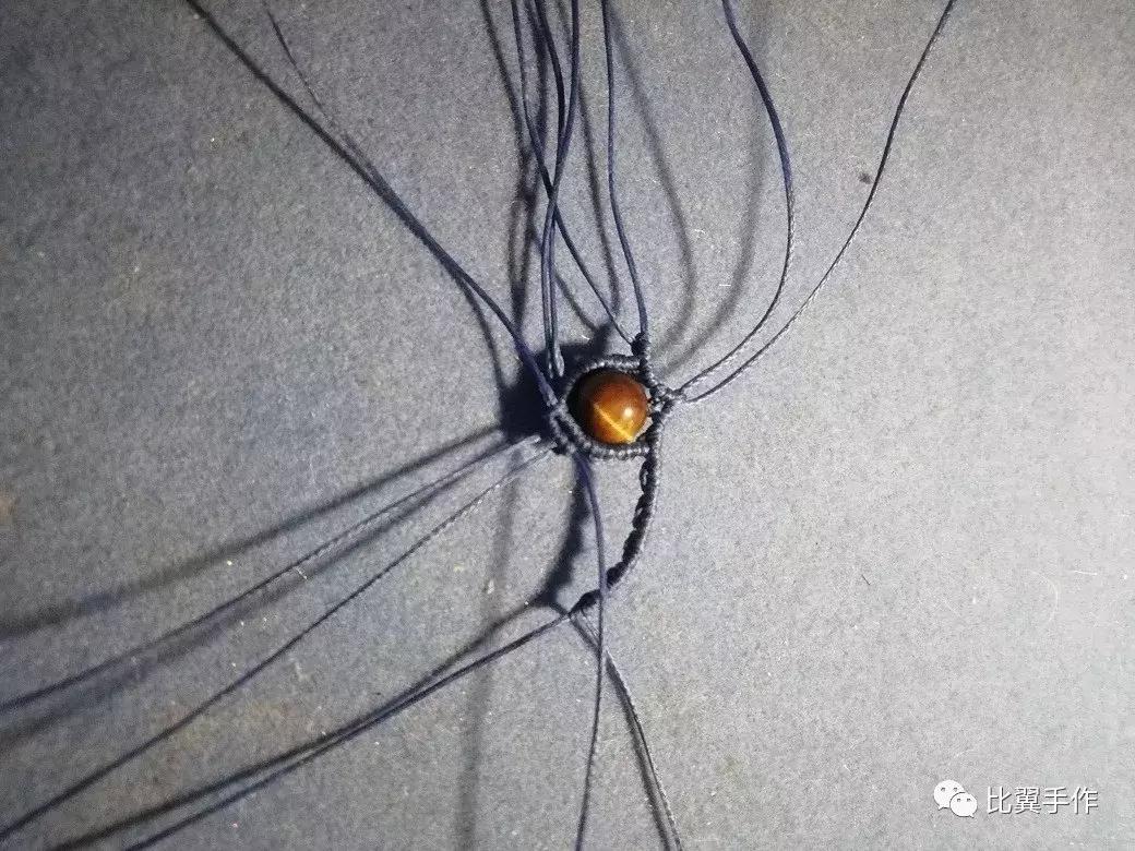 妡——有孔吊坠编制（比翼手作）