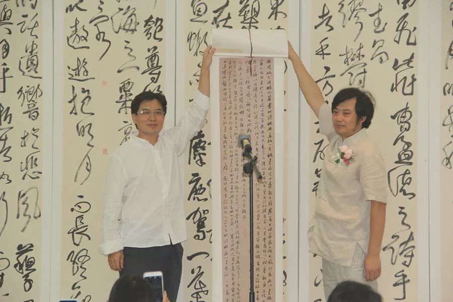 寻觅霞光——李谦书法作品展在北京荣宝斋开幕（附展览高清作品）