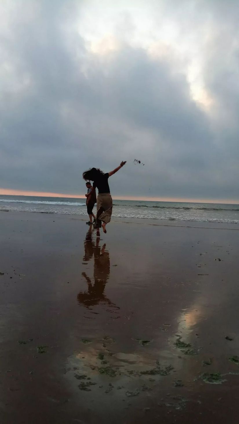 魂牵梦绕的沙滩海浪,魂牵梦绕的大海