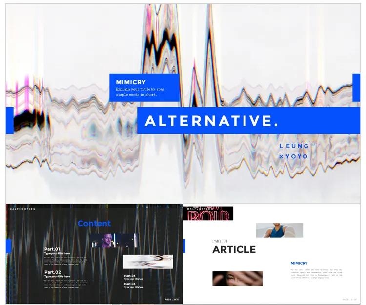 400套精简室内设计ppt,高大上的ppt设计图