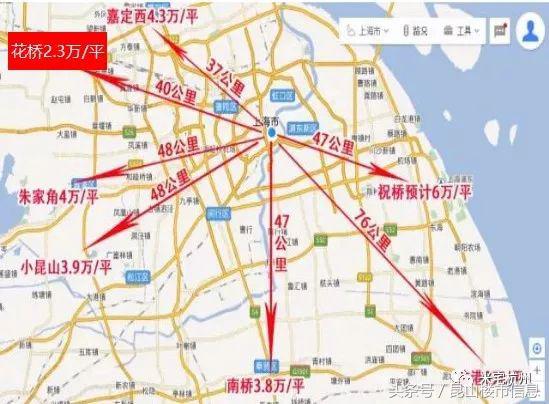 上海外郊最低9000元/㎡花桥打响环沪救市第一枪！