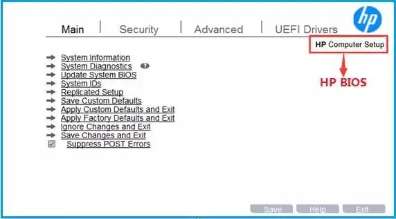hpbios怎么进,怎么更新hp主板bios