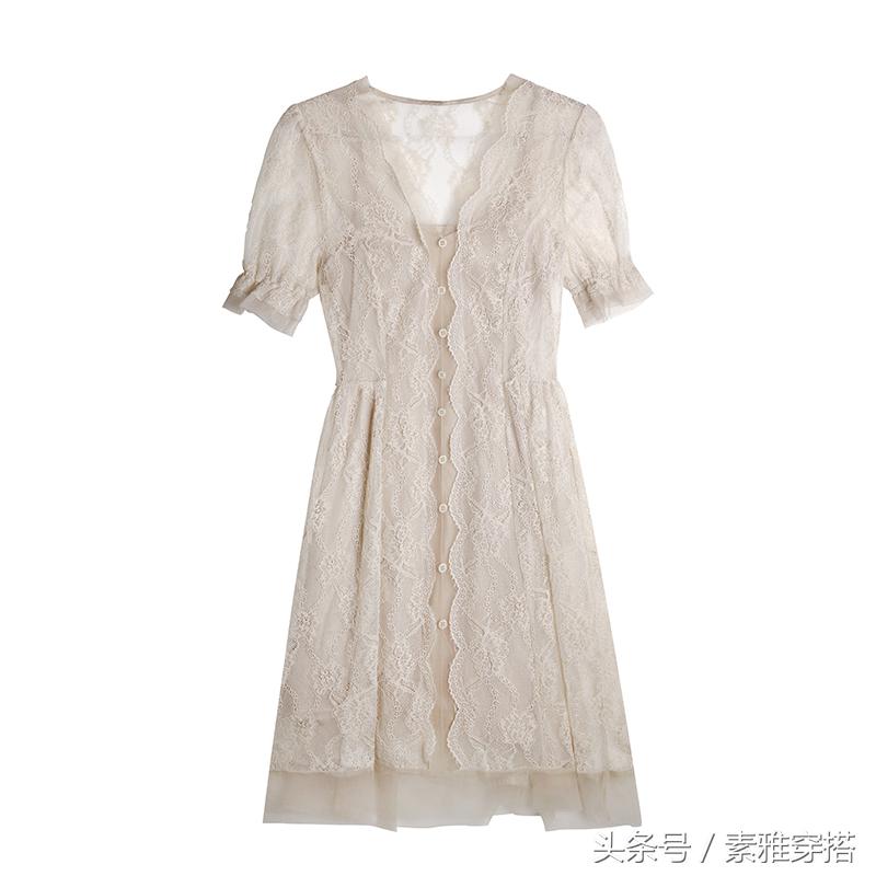 蕾丝裙最有女人味,有一种美叫旗袍美