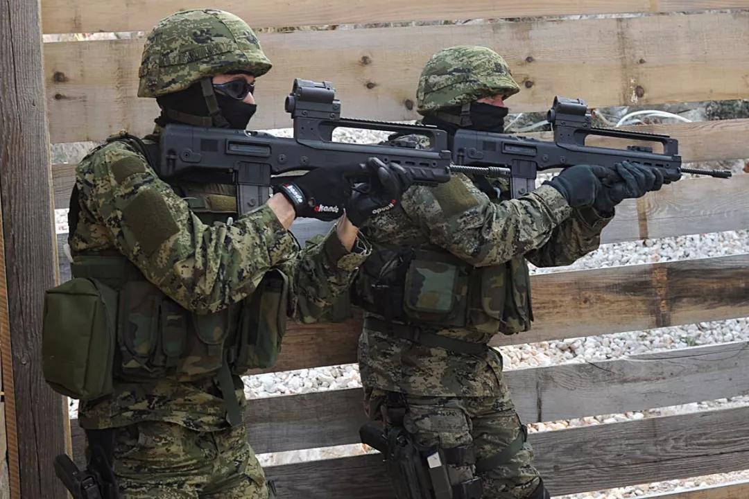 长度最短综合性能最强的无托步枪,无托式步枪克罗地亚