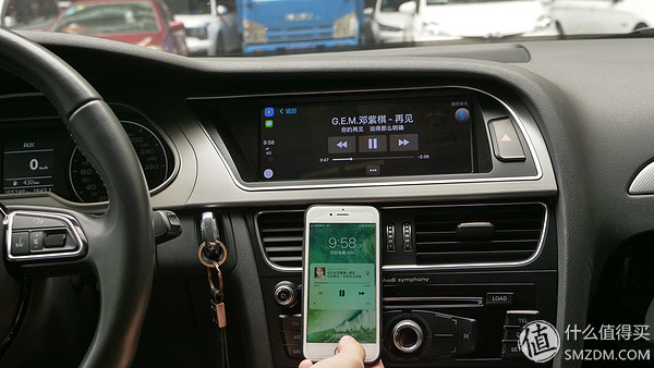 奥迪a4l改装显示屏线路,17款奥迪a4l导航地图升级教程