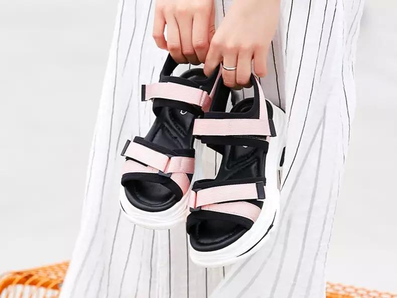 多功能运动腰包魔术贴款,运动风魔术贴凉鞋