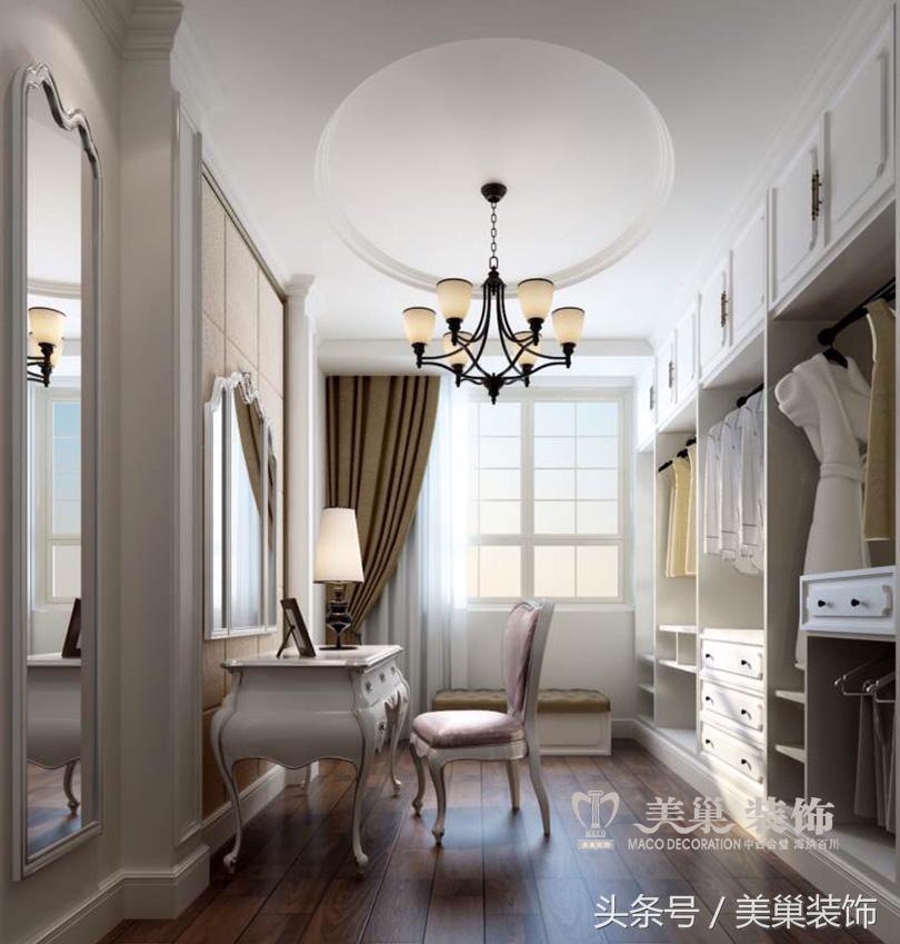 法式装修锦园,锦园74平两室一厅装修