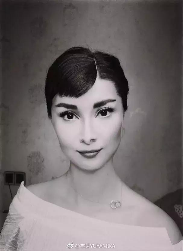 妹子化妆变蒙娜丽莎吸60W粉,《每日邮报》都来报道