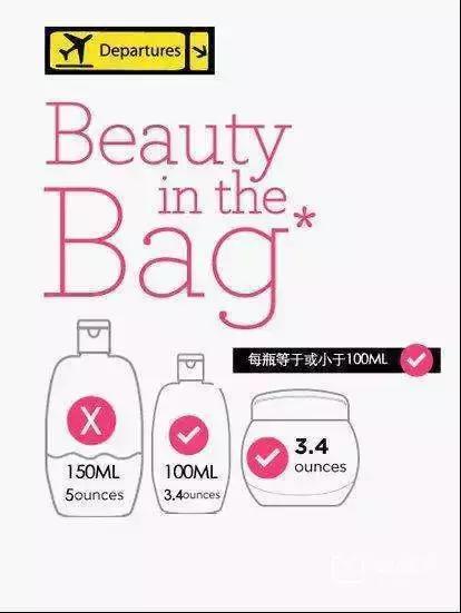 乘飞机化妆品要求,乘飞机带化妆品的技巧