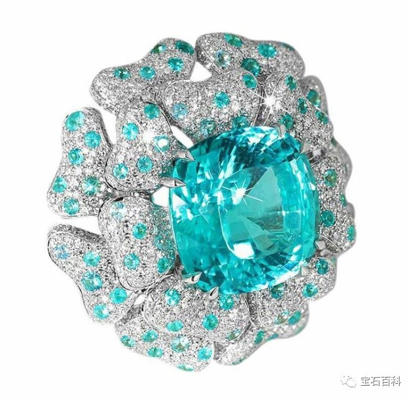 帕拉伊巴碧玺10克拉,帕拉伊巴碧玺猫眼