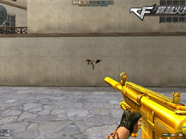 穿越火线曾经黄金枪多少钱,穿越火线第一把黄金武器