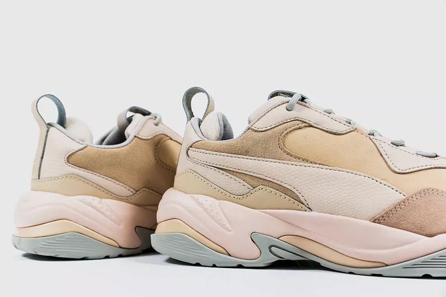 彪马pumastorm老爹鞋休闲鞋,puma复古老爹鞋黑