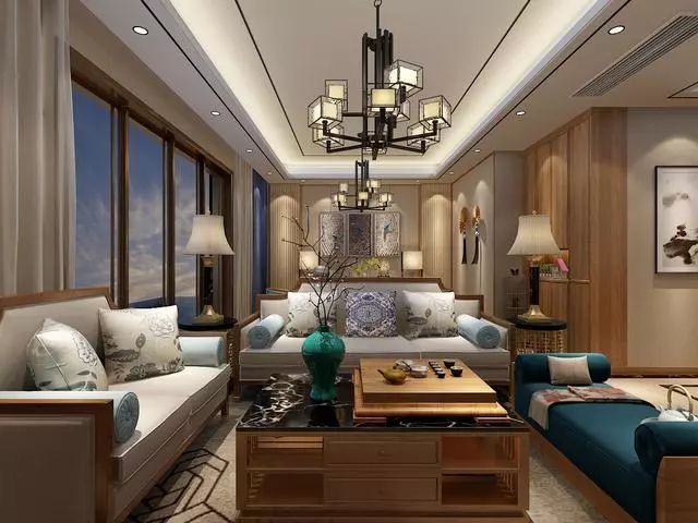 60平米小户型装修新中式风格的,88平米新风格装修