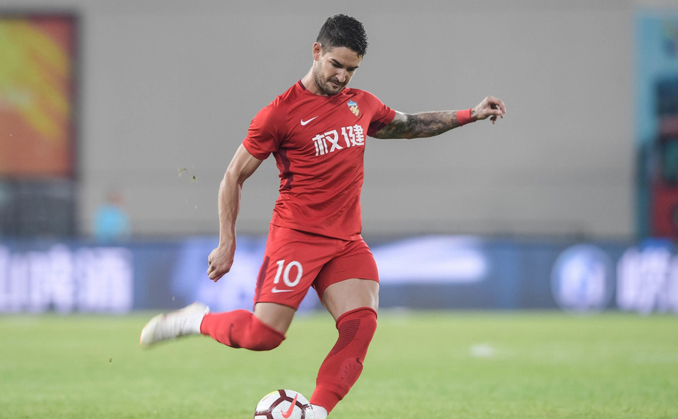 帕托权健进球集锦,权健帕托一扣兜射破门