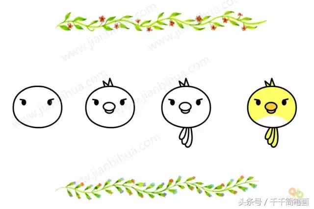 简笔画小动物头像,最简单的简笔画动物头像