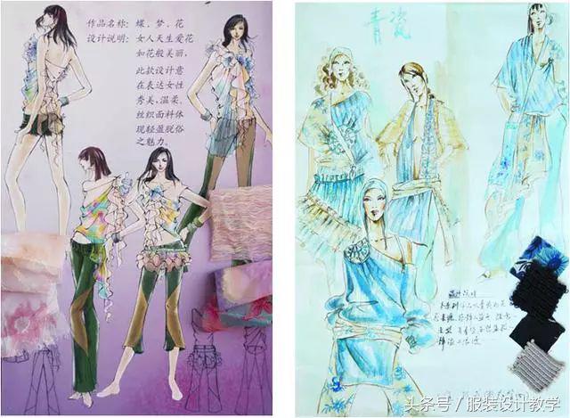 服装画画基础入门教学,怎样学服装画手绘图