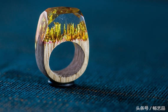 戒指水晶diy,又简单的又漂亮的手工戒指