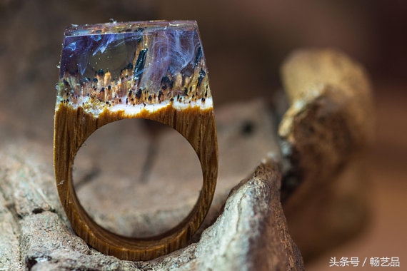 戒指水晶diy,又简单的又漂亮的手工戒指