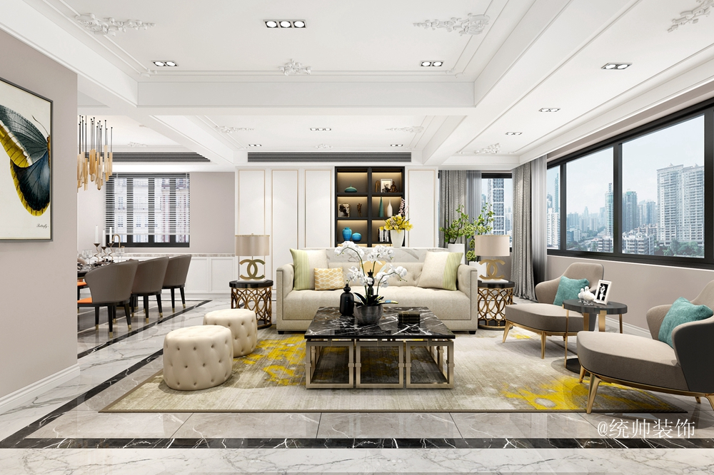 复式装修设计上海绿地,上海绿地海域观园