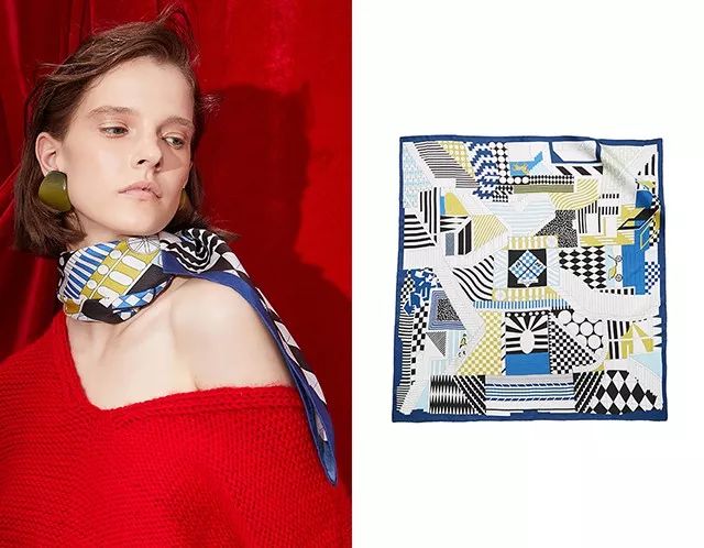 一条丝巾，省下90%的购衣钱