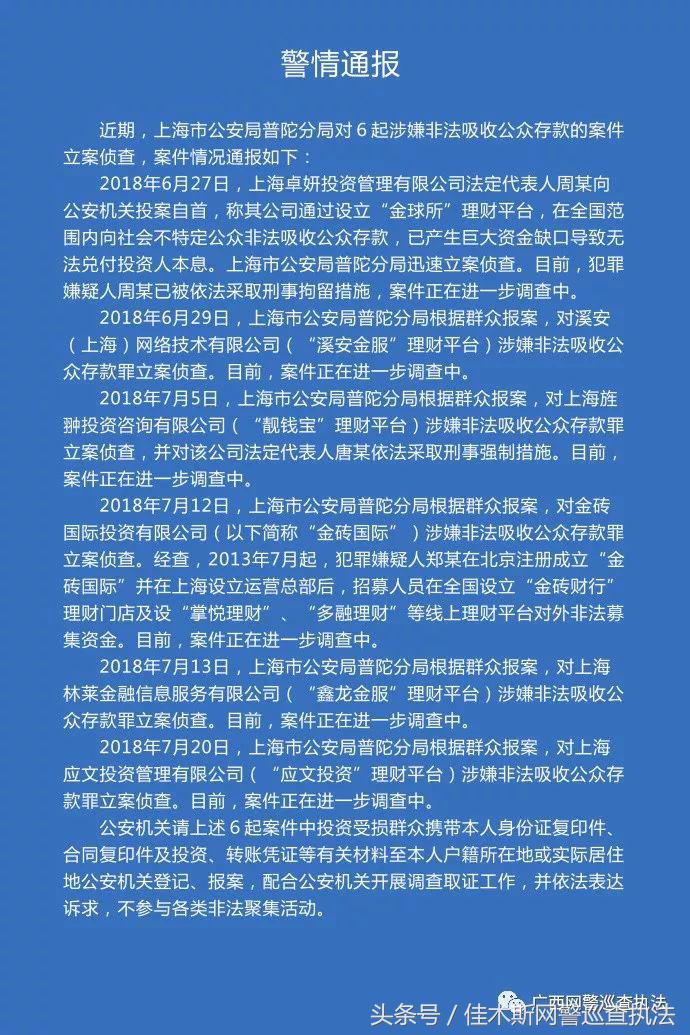 上海市p2p问题平台名单,上海p2p案件最新结果