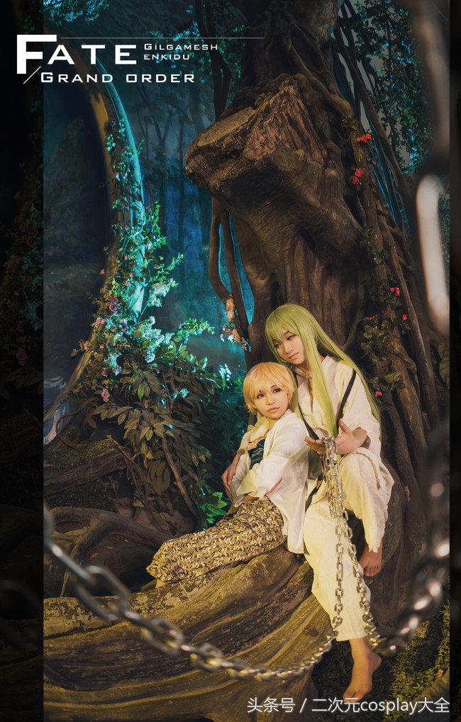 画面温馨有爱的幼吉尔，恩奇都cos忽然戳中了萌点！