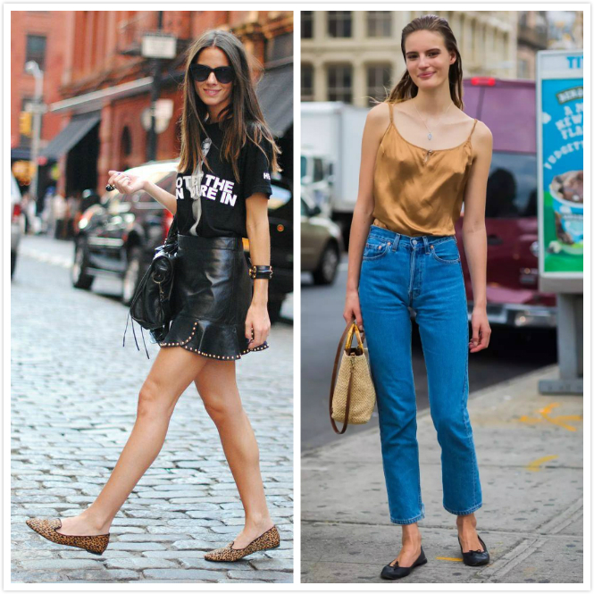 小个子女生穿平底鞋也能显高,高个子平底鞋推荐显矮