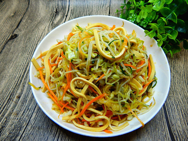 东北大拌菜的做法,美食东北大拌菜