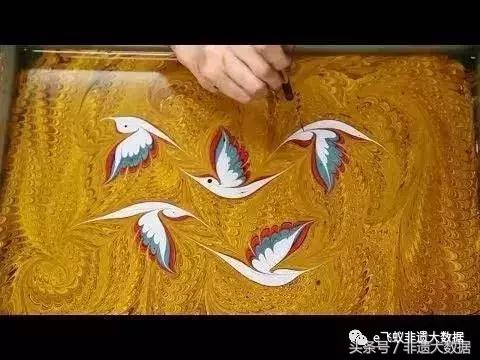 土耳其湿拓画教材,土耳其湿拓画风景