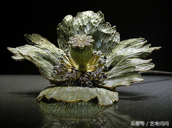 古代螺钿用的什么贝壳片,古代掐丝珐琅彩首饰